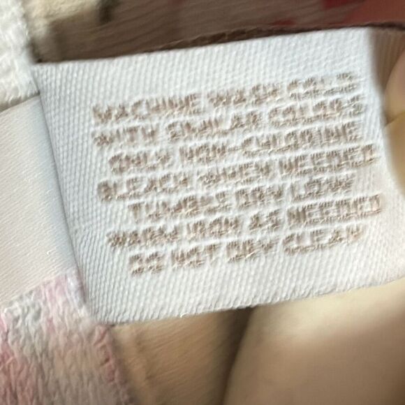 Chico’s Weekends soft zip front print three quarter sleeve transitional jacket L - Picture 11 of 12